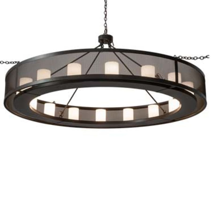 Meyda Tiffany Loxley 16 Light 78" Wide Ring Chandelier