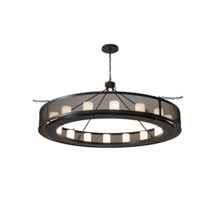 Meyda Tiffany Loxley 16 Light 78" Wide Ring Chandelier