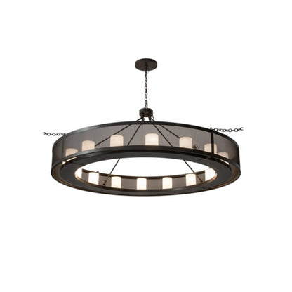 Meyda Tiffany Loxley 16 Light 78" Wide Ring Chandelier