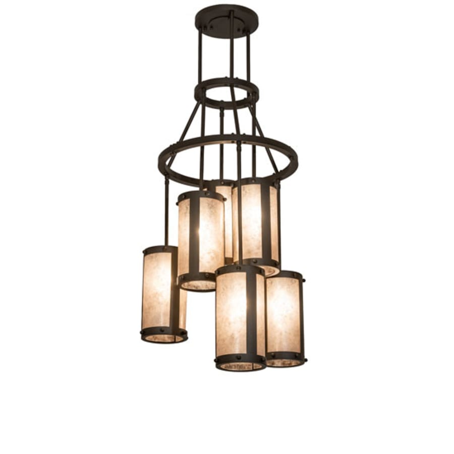 Meyda Tiffany Cartier 6 Light 24" Wide Ring Chandelier