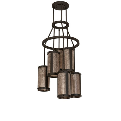 Meyda Tiffany Cartier 6 Light 24" Wide Ring Chandelier