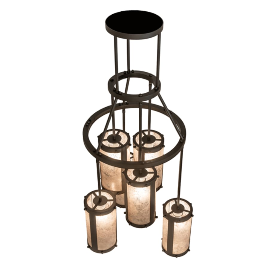 Meyda Tiffany Cartier 6 Light 24" Wide Ring Chandelier