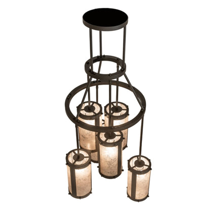 Meyda Tiffany Cartier 6 Light 24" Wide Ring Chandelier