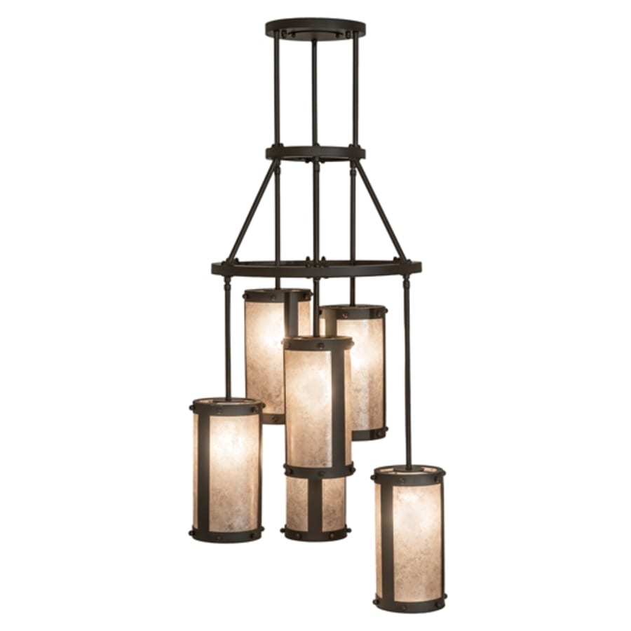Meyda Tiffany Cartier 6 Light 24" Wide Ring Chandelier