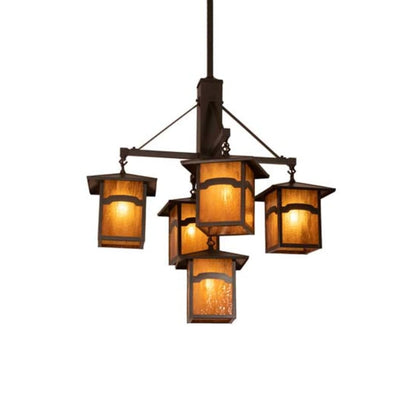 Meyda Tiffany Seneca Mountain View 5 Light 32" Wide Chandelier