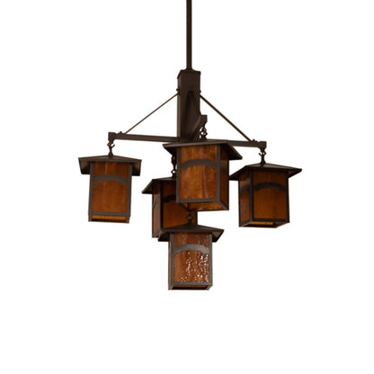 Meyda Tiffany Seneca Mountain View 5 Light 32" Wide Chandelier
