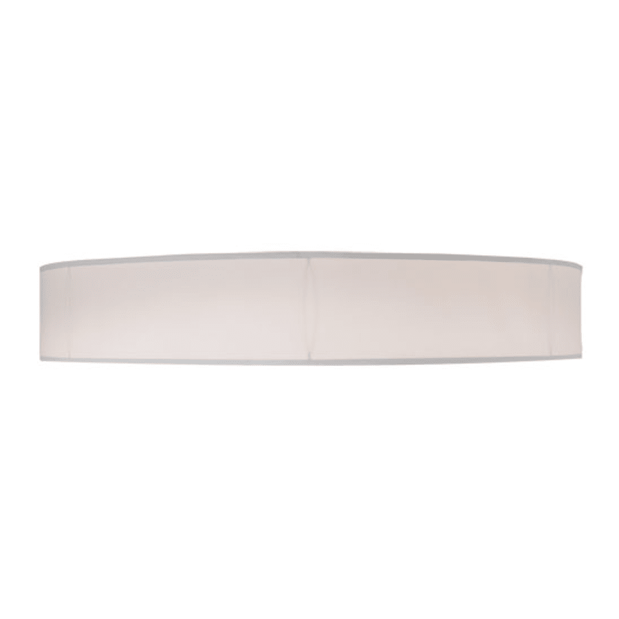 Meyda Tiffany Cilindro 10 Light 60" Wide Semi-Flush Drum Ceiling Fixture - Nickel Finish - Medium Bulb Base