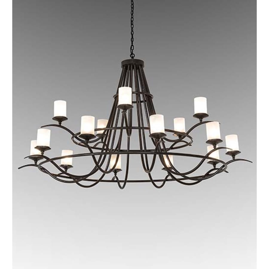 Meyda Tiffany Octavia 15 Light 78" Wide Ring Chandelier