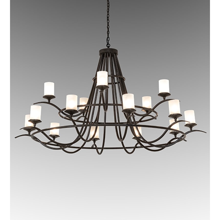 Meyda Tiffany Octavia 15 Light 78" Wide Ring Chandelier
