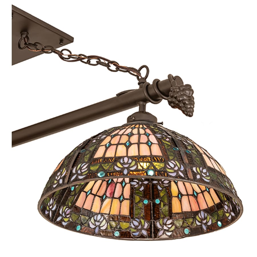 Meyda Tiffany 3 Light 66" Wide Linear Pendant