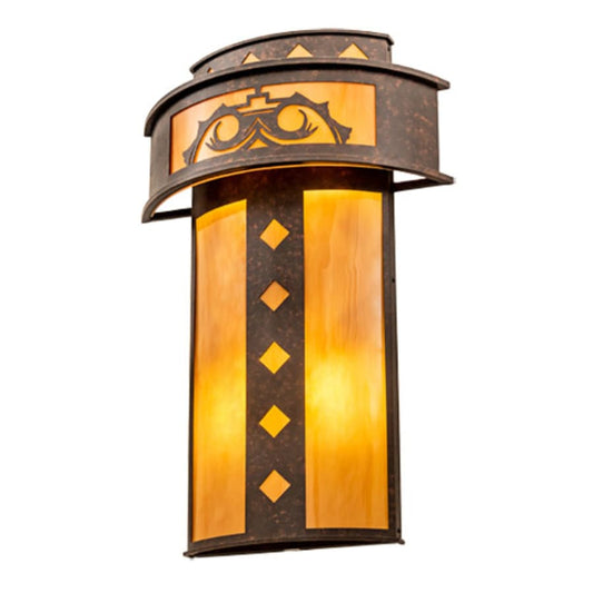 Meyda Tiffany Tiara 4 Light 34" Tall Wall Sconce