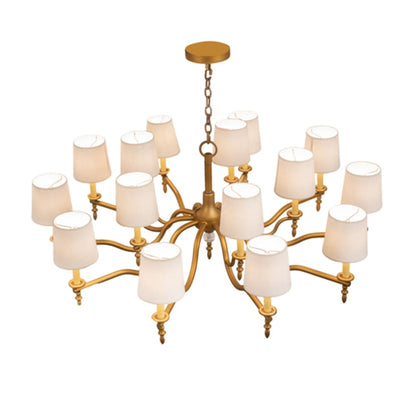 Meyda Tiffany Toby 15 Light 52" Wide Chandelier