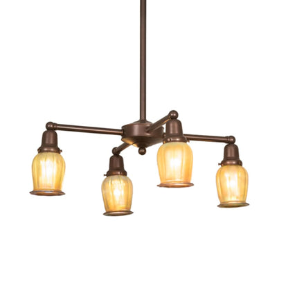 Meyda Tiffany Revival Oyster Bay 4 Light 26" Wide Chandelier