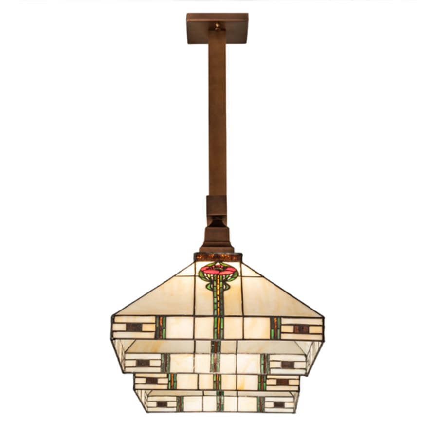 Meyda Tiffany 2 Light 39" Wide Linear Pendant