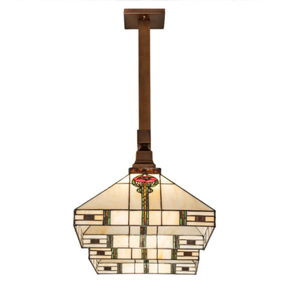 Meyda Tiffany 2 Light 39" Wide Linear Pendant