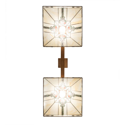 Meyda Tiffany 2 Light 39" Wide Linear Pendant