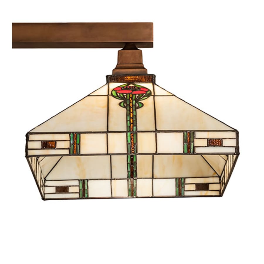 Meyda Tiffany 2 Light 39" Wide Linear Pendant