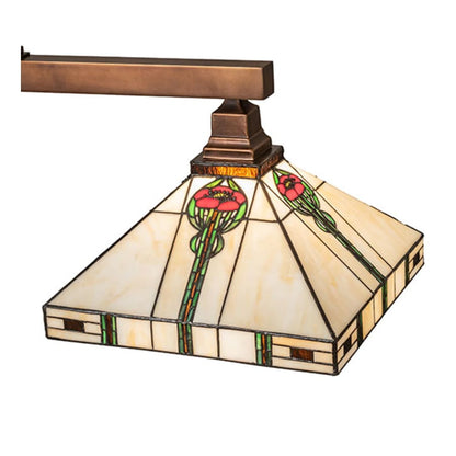 Meyda Tiffany 2 Light 39" Wide Linear Pendant