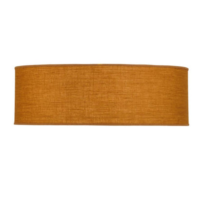 Meyda Tiffany Cilindro 3 Light 36" Wide Semi-Flush Drum Ceiling Fixture with Honey Shade - Nickel Finish