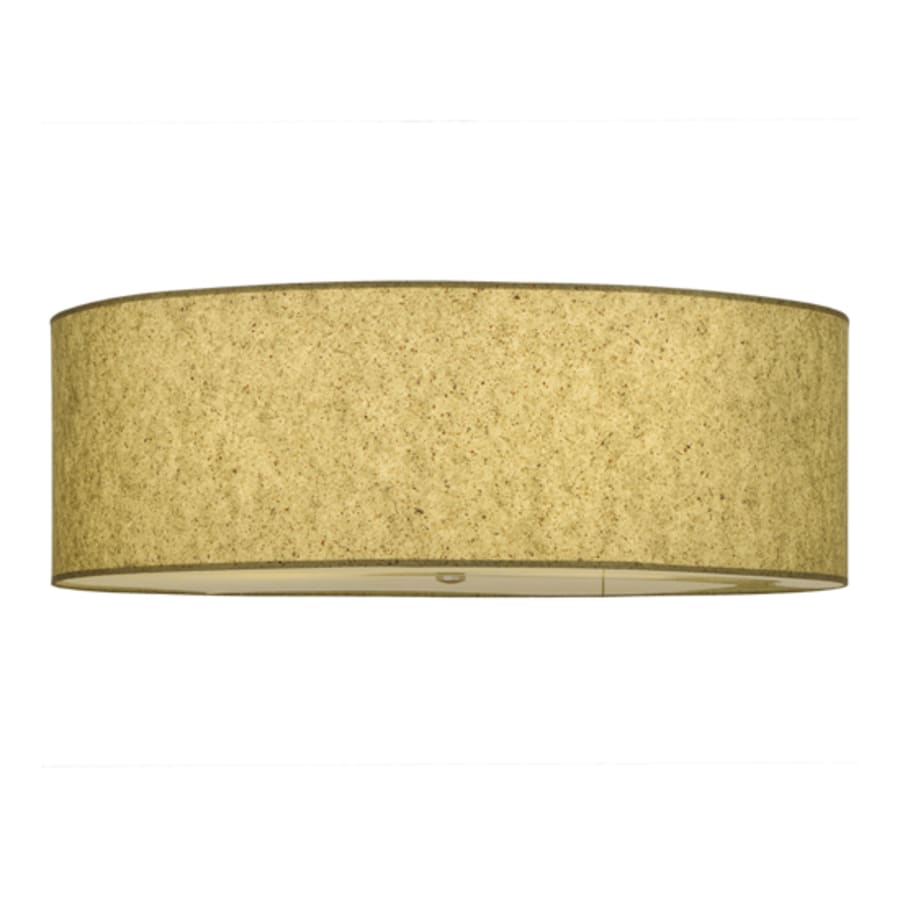 Meyda Tiffany Cilindro 3 Light 36" Wide Semi-Flush Drum Ceiling Fixture - Natural Aluminum Finish