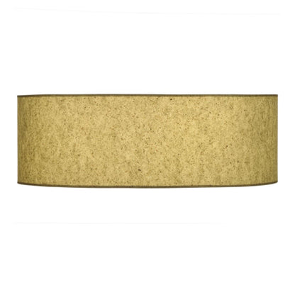 Meyda Tiffany Cilindro 3 Light 36" Wide Semi-Flush Drum Ceiling Fixture - Natural Aluminum Finish