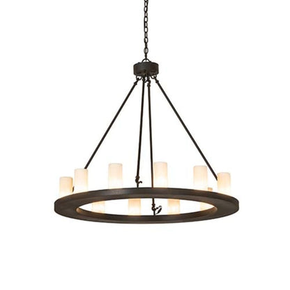 Meyda Tiffany Loxley 12 Light 42" Wide Ring Chandelier