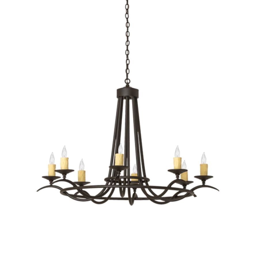Meyda Tiffany Octavia 8 Light 48" Wide Taper Candle Style Chandelier