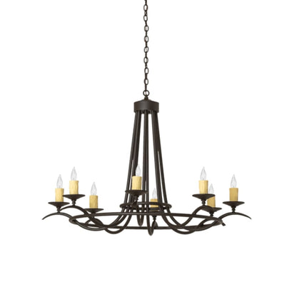 Meyda Tiffany Octavia 8 Light 48" Wide Taper Candle Style Chandelier