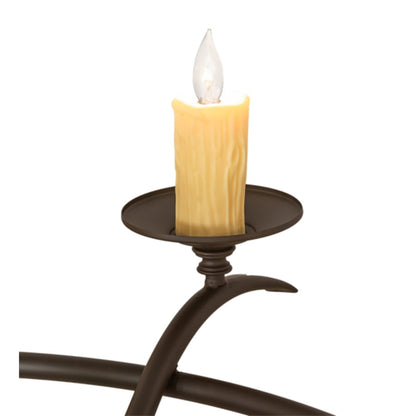 Meyda Tiffany Octavia 8 Light 48" Wide Taper Candle Style Chandelier