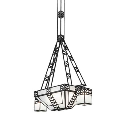 Meyda Tiffany Long Monaca 10 Light 70" Wide Linear Chandelier