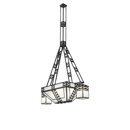 Meyda Tiffany Long Monaca 10 Light 70" Wide Linear Chandelier