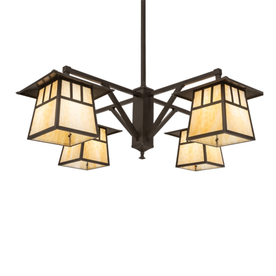 Meyda Tiffany Stillwater 4 Light 47" Wide Chandelier