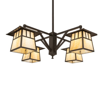 Meyda Tiffany Stillwater 4 Light 47" Wide Chandelier