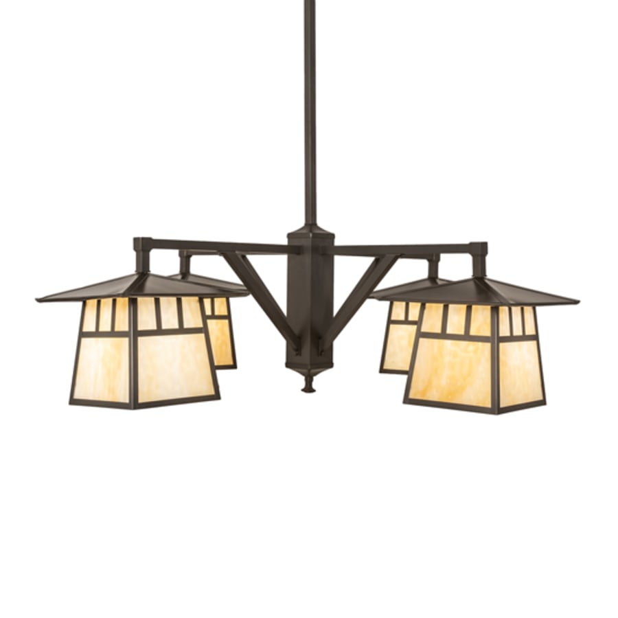 Meyda Tiffany Stillwater 4 Light 47" Wide Chandelier