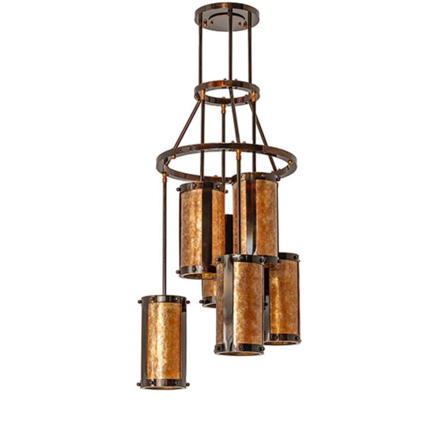 Meyda Tiffany Cartier 6 Light 24" Wide Ring Chandelier
