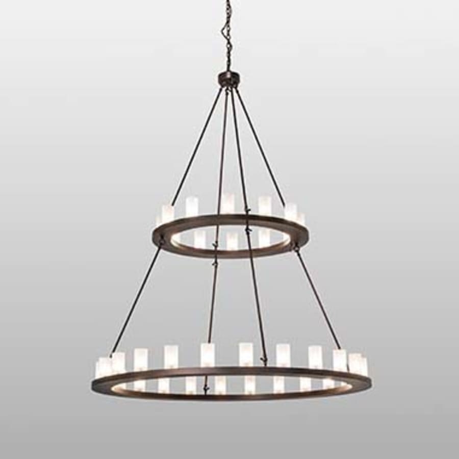 Meyda Tiffany Loxley 36 Light 72" Wide Ring Chandelier