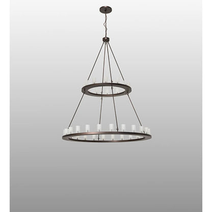 Meyda Tiffany Loxley 36 Light 72" Wide Ring Chandelier