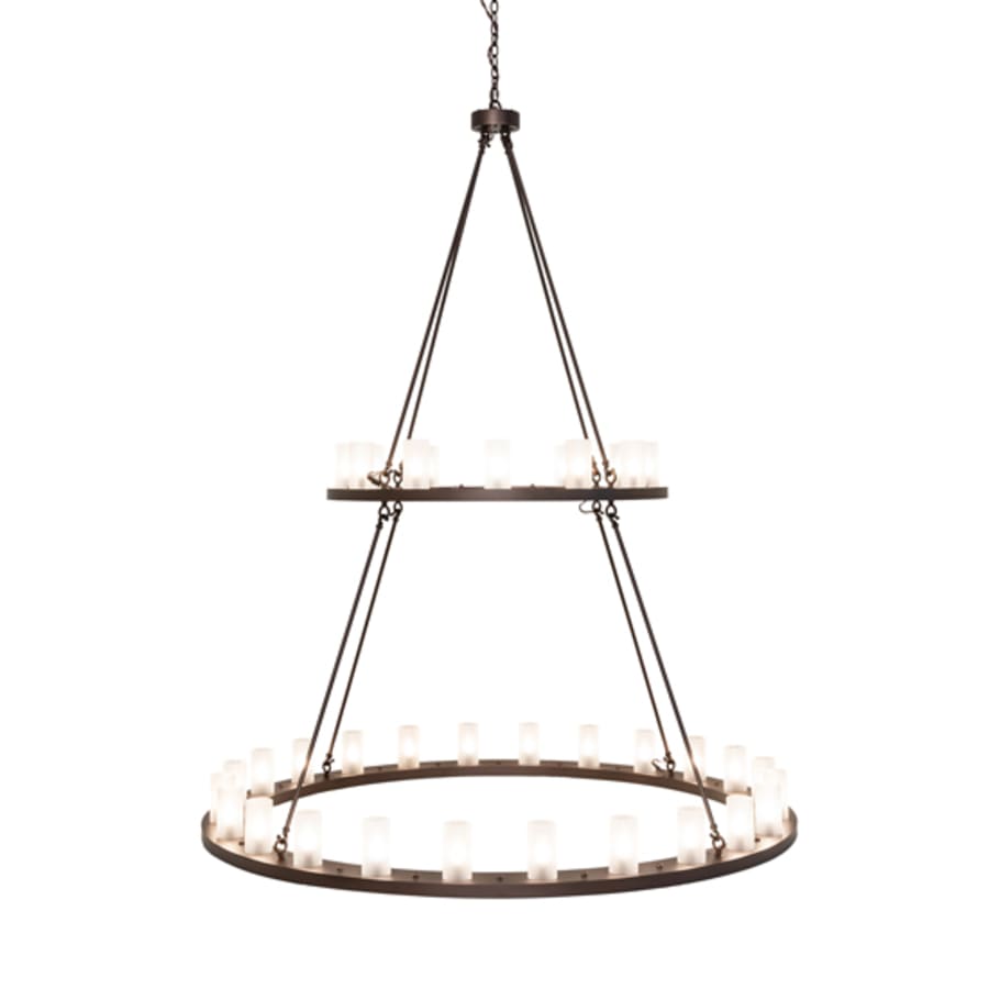 Meyda Tiffany Loxley 36 Light 72" Wide Ring Chandelier