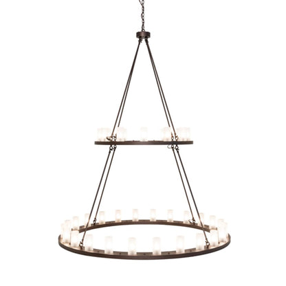 Meyda Tiffany Loxley 36 Light 72" Wide Ring Chandelier