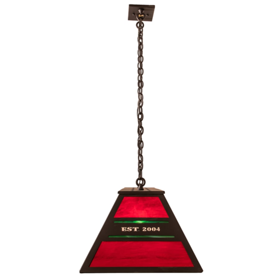 Meyda Tiffany 6 Light 48" Wide Billiard Linear Pendant