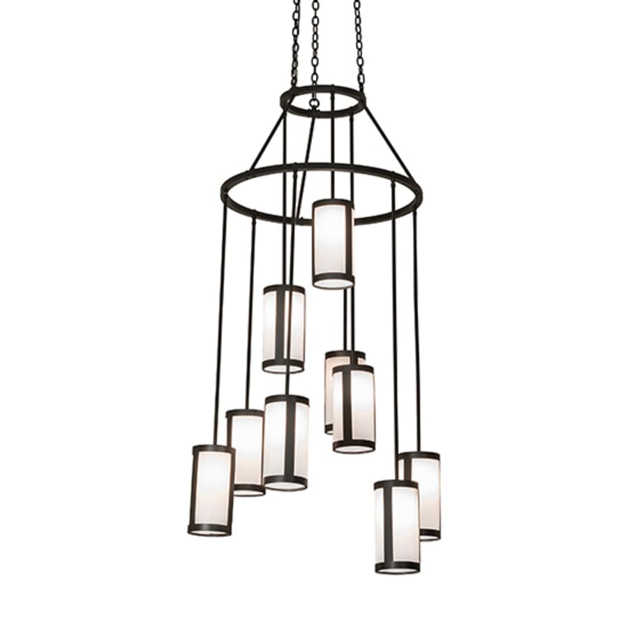 Meyda Tiffany Cartier 9 Light 35" Wide Ring Chandelier