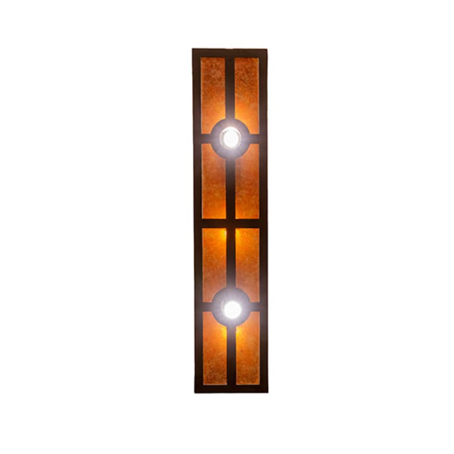 Meyda Tiffany Tall Pines 3 Light 36" Wide Linear Chandelier