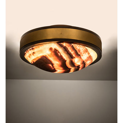 Meyda Tiffany 6 Light 32" Wide Semi-Flush Bowl Ceiling Fixture