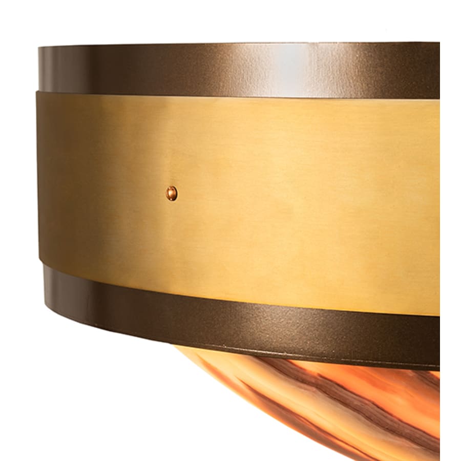 Meyda Tiffany 6 Light 32" Wide Semi-Flush Bowl Ceiling Fixture