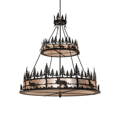 Meyda Tiffany 12 Light 72" Wide Pendant
