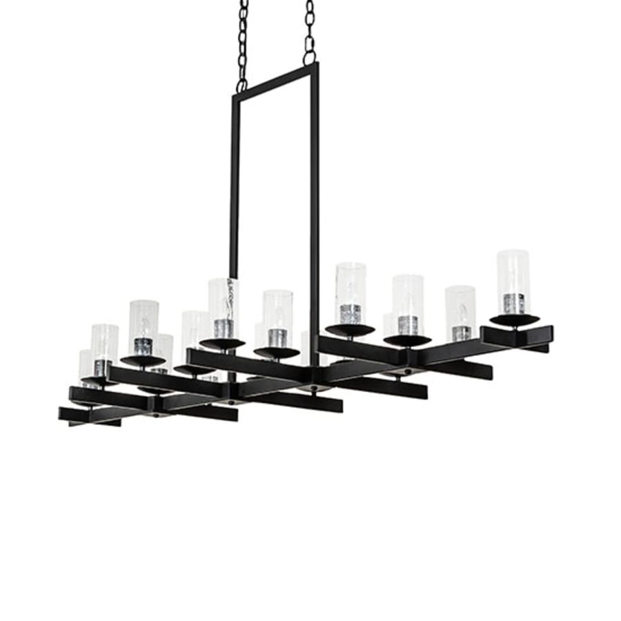 Meyda Tiffany Long Dante 16 Light 72" Wide Linear Chandelier