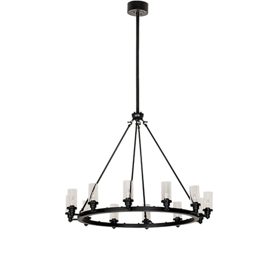 Meyda Tiffany Loxley 12 Light 46" Wide Ring Chandelier