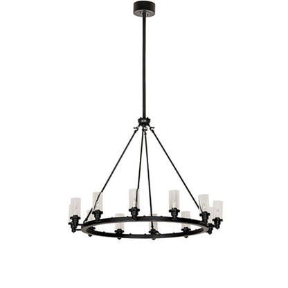 Meyda Tiffany Loxley 12 Light 46" Wide Ring Chandelier