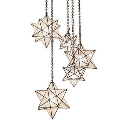 Meyda Tiffany 5 Light 38" Wide Multi Light Pendant