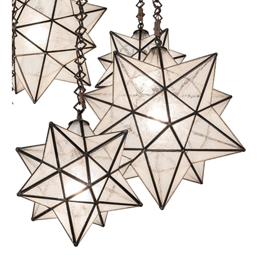 Meyda Tiffany 5 Light 38" Wide Multi Light Pendant